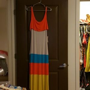 Spring maxi dress